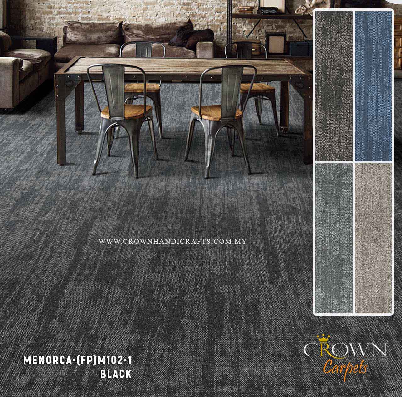 Exclusive Office Carpet | Menorca-Primo Plank (FP)