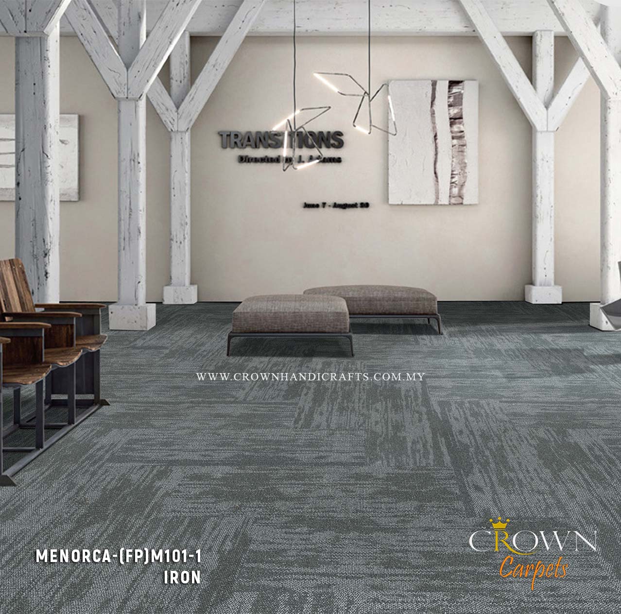 Exclusive Office Carpet | Menorca-Primo Plank (FP)