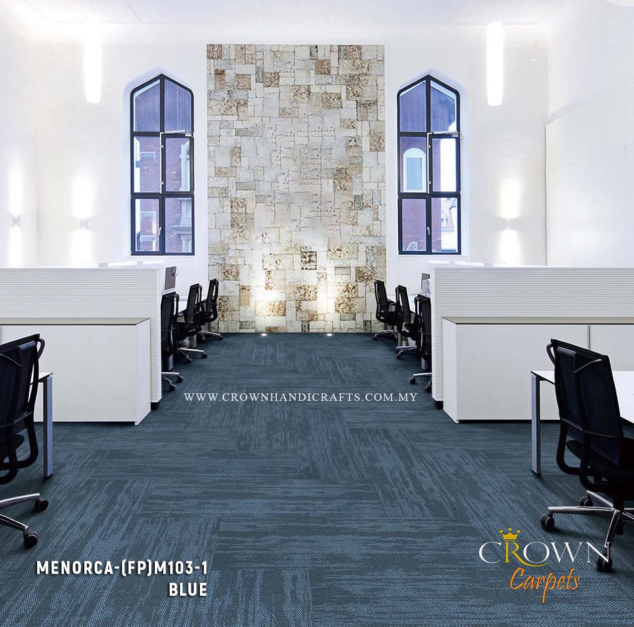 Exclusive Office Carpet | Menorca-Primo Plank (FP)