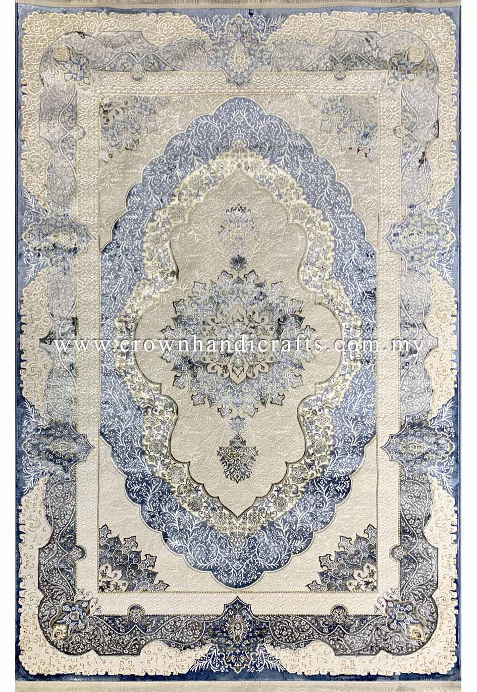 Silk Feel Carpet Persian Design Turkish Rug for Living Room Bedroom Carpet | Mashad Silk N390A