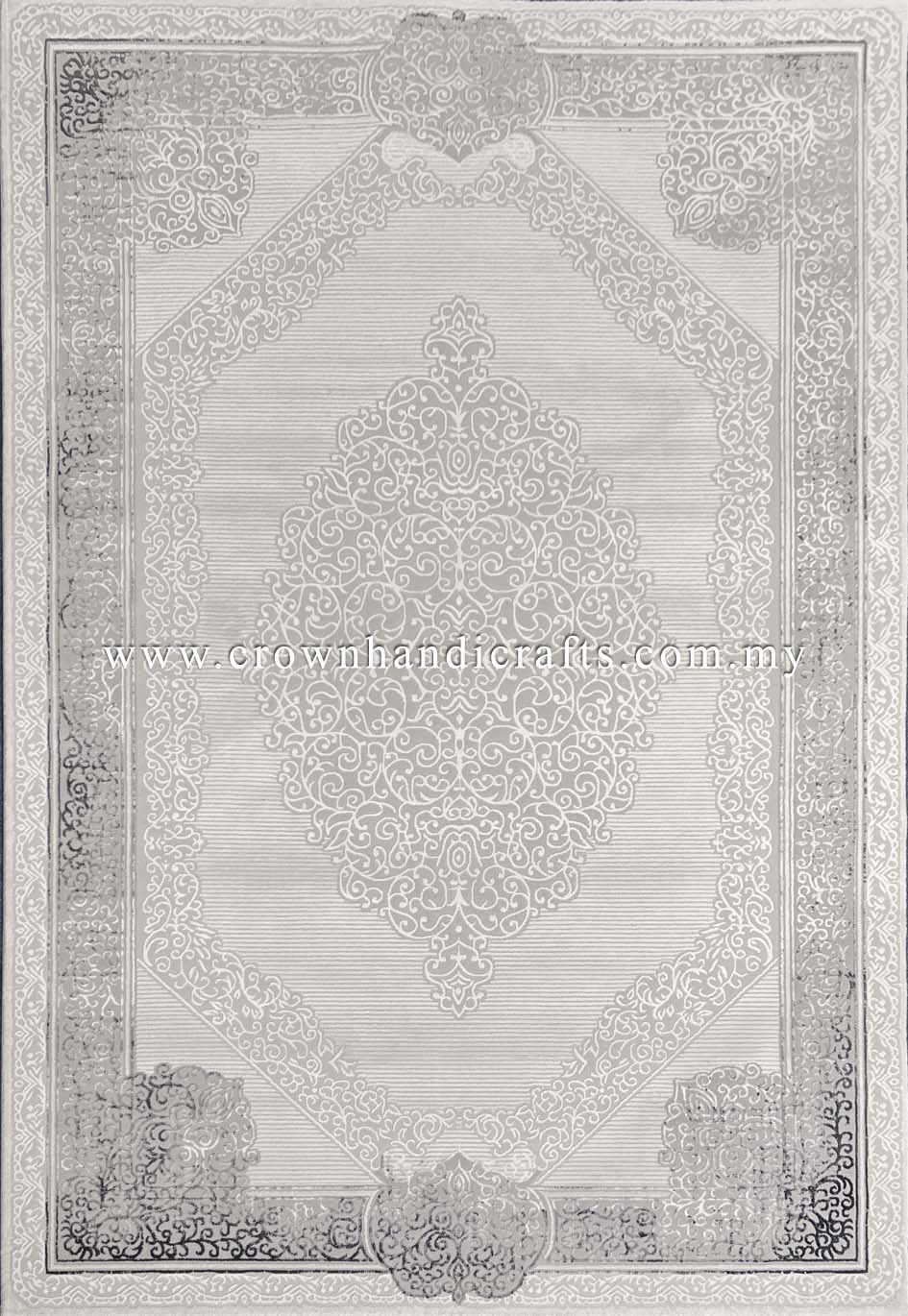 Pair Contemporary Furniture with Soft and Bold Persian Carpet for a Chic Living Room Look | Genova N765B