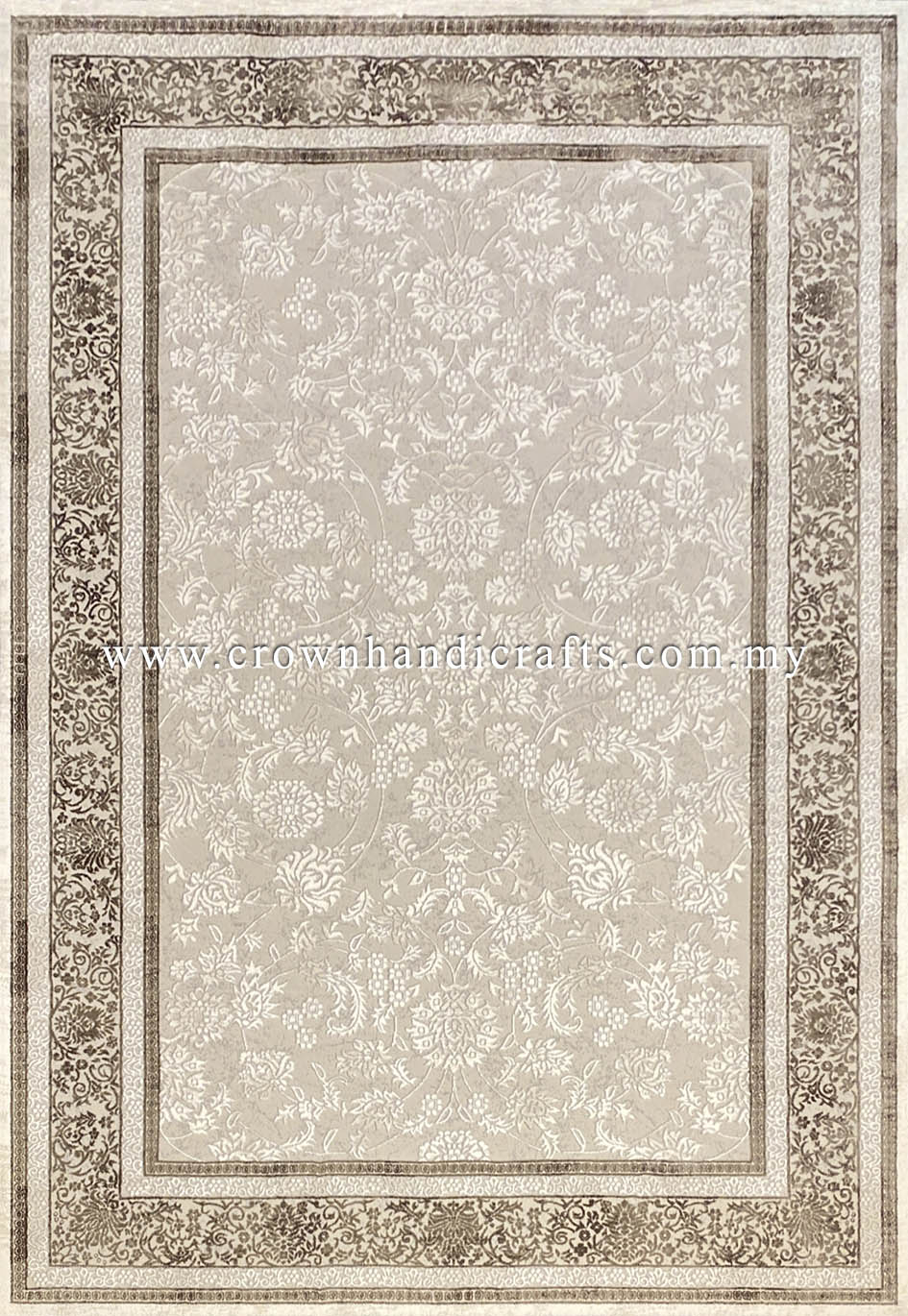 Fusion of Modern Persian Carpet Neo-Classic Style Thick Quality Turkish Rugs for Living Room Bedroom | Genova N833A