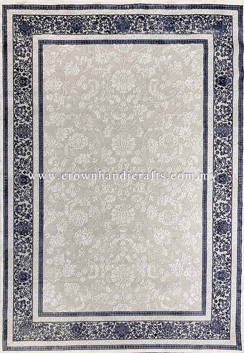 Fusion of Modern Persian Carpet Neo-Classic Style Thick Quality Turkish Rugs for Living Room Bedroom | Genova N833A