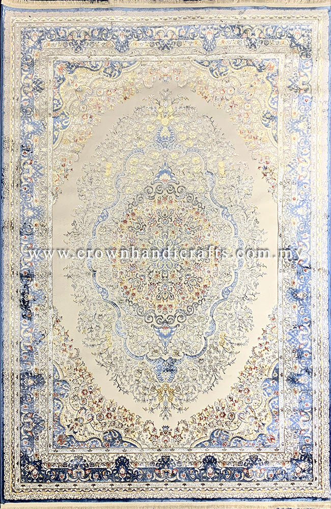 Beautiful Design Persian Style Turkish Rug to match your Home Interior | Mashad Silk NA36A