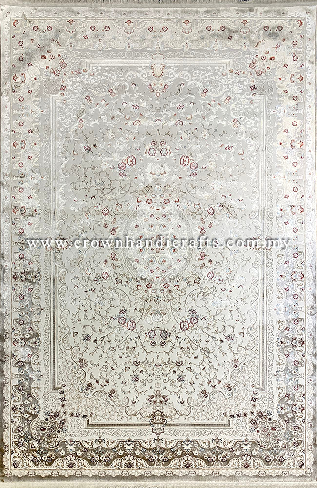 Persian Carpet Thick Quality Turkish Rugs High End Durable Carpets for Living Room Bedroom | Mashad silk NA37A