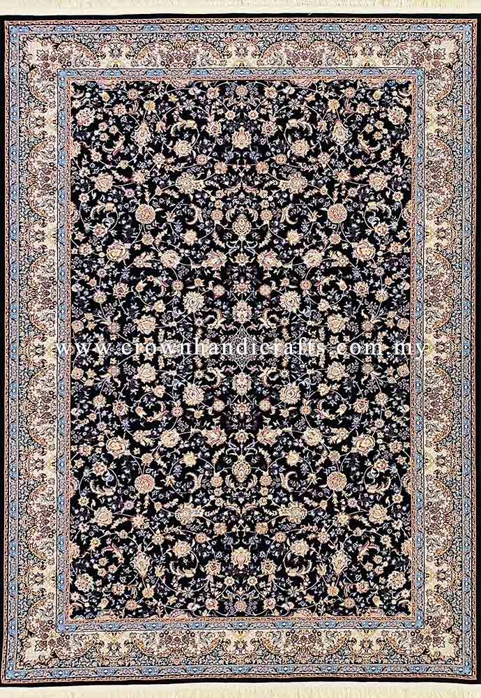 Premium Persian Carpet from Iran Smooth Wool Feel Man Made Persian Carpets for Bedroom Living Room | Rayan Nastaran
