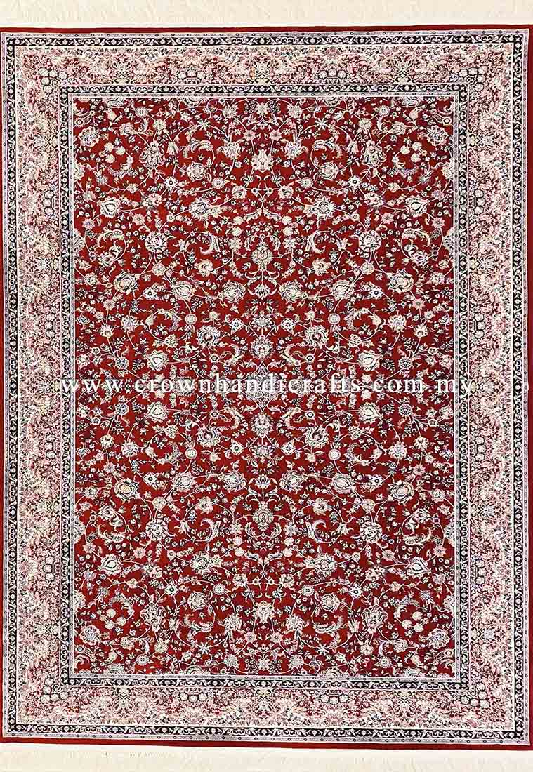 Premium Persian Carpet from Iran Smooth Wool Feel Man Made Persian Carpets for Bedroom Living Room | Rayan Nastaran