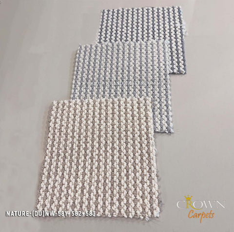 Modern Design Carpet for Living Room Bedroom | Nature Series Wool (DU) Wall To Wall