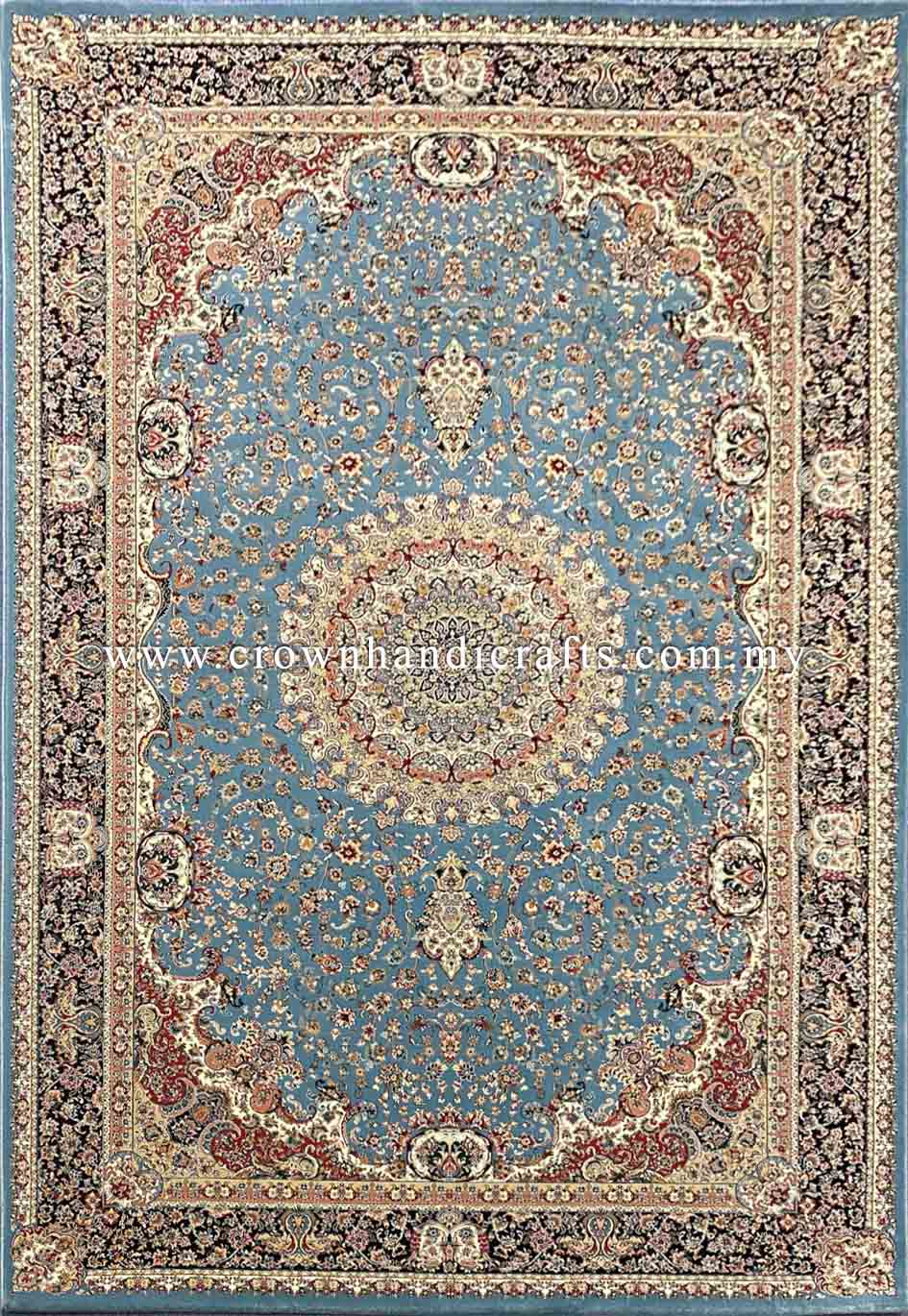 Premium Persian Carpet from Iran Smooth Wool Feel Man Made Persian Carpets for Bedroom Living Room | ASHRAFI NILOOFARANTEH