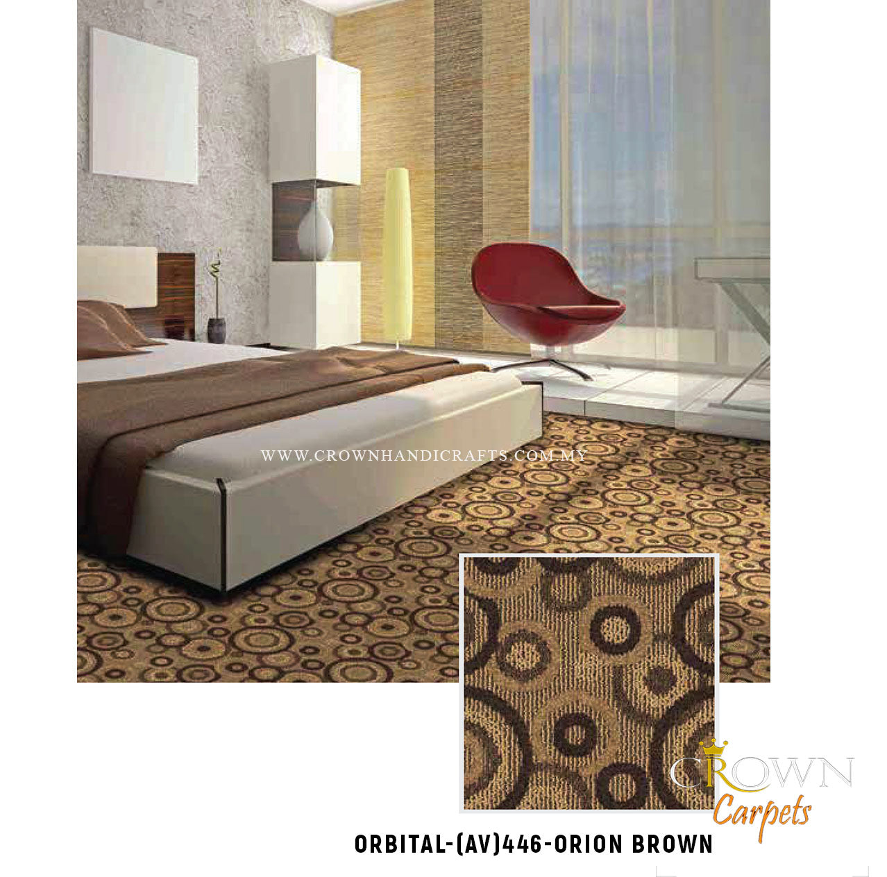 Carpets for Boutique Hotel | Orbital (AV) Wall To Wall Carpet