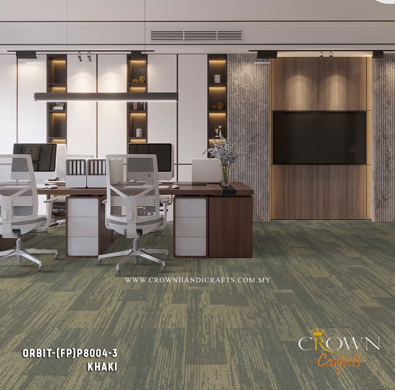Attractive Floor Carpet Tile | Orbit-Primo Plank (FP)