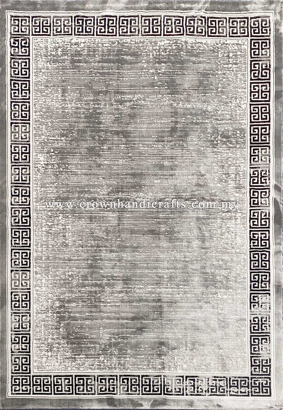 Contemporary Modern Carpets Rugs Minimalist Design | Silk Pasha P0397