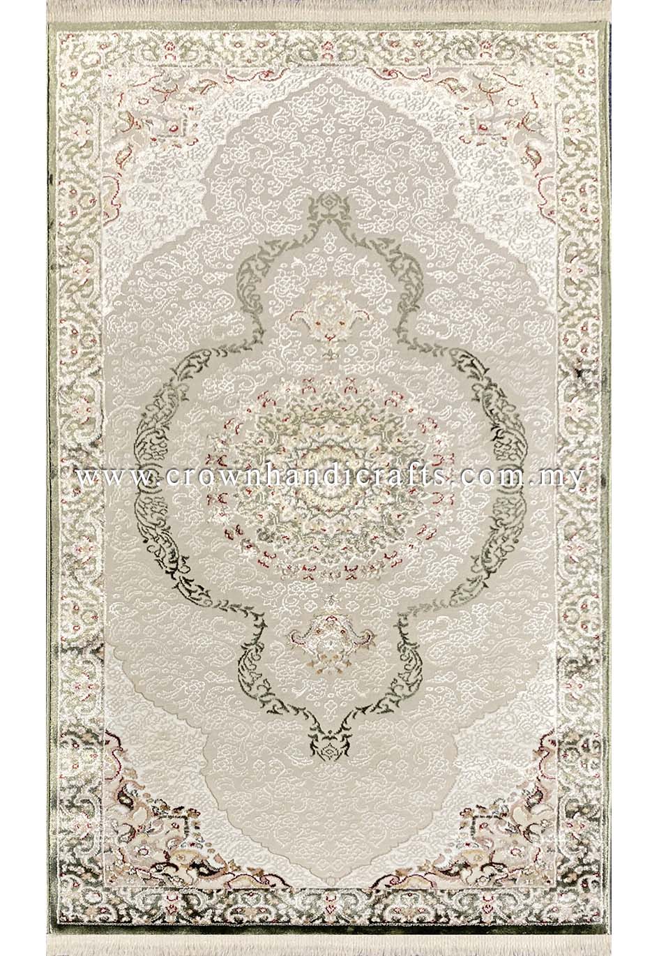 Elevate Your Living Room: High-Quality Viscose Carpet with Elegant Persian Design | Faraz Silk PA68C