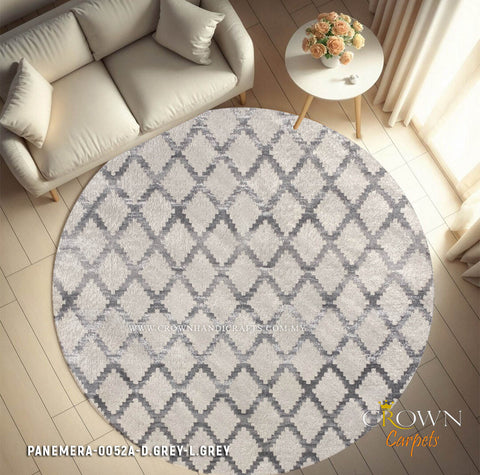 Exclusive Range Carpet Modern Design Interior | Panemera 0052A D.Grey L.Grey