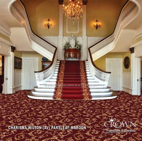 Embrace Refined Luxury with Beautifully Crafted Wilton Carpets | Charisma Wilton-Parsleaf (AV) Wall To Wall Carpet