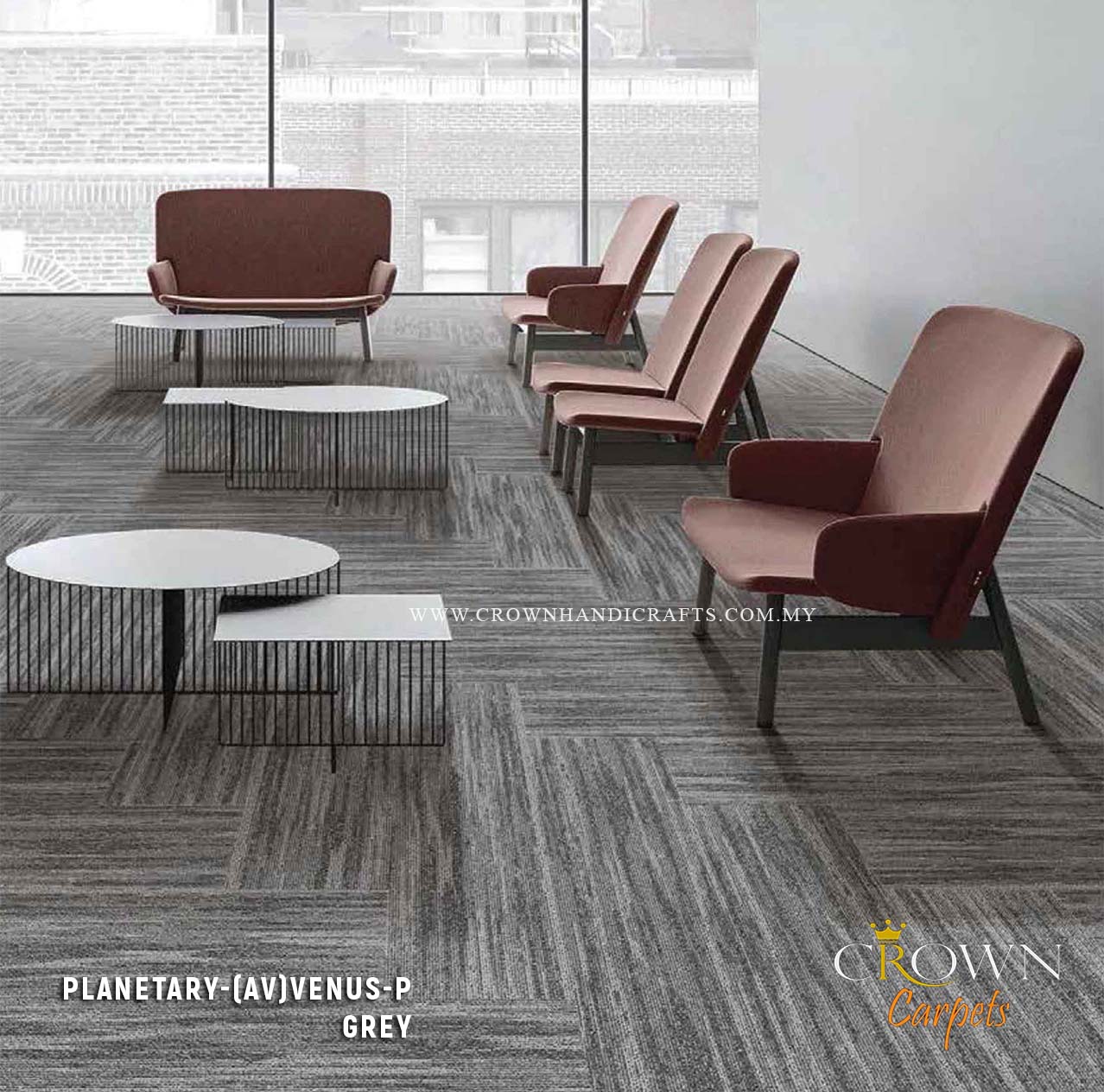 Attractive Floor Carpet Tile | Planetary Plank (AV)