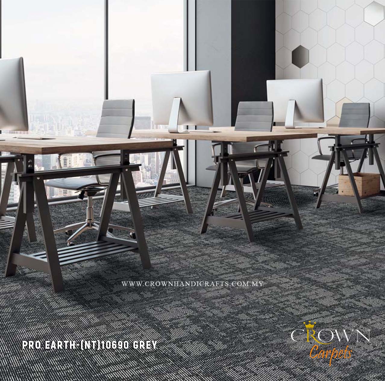 Incredible Office Carpet Tile | Pro Earth (NT)