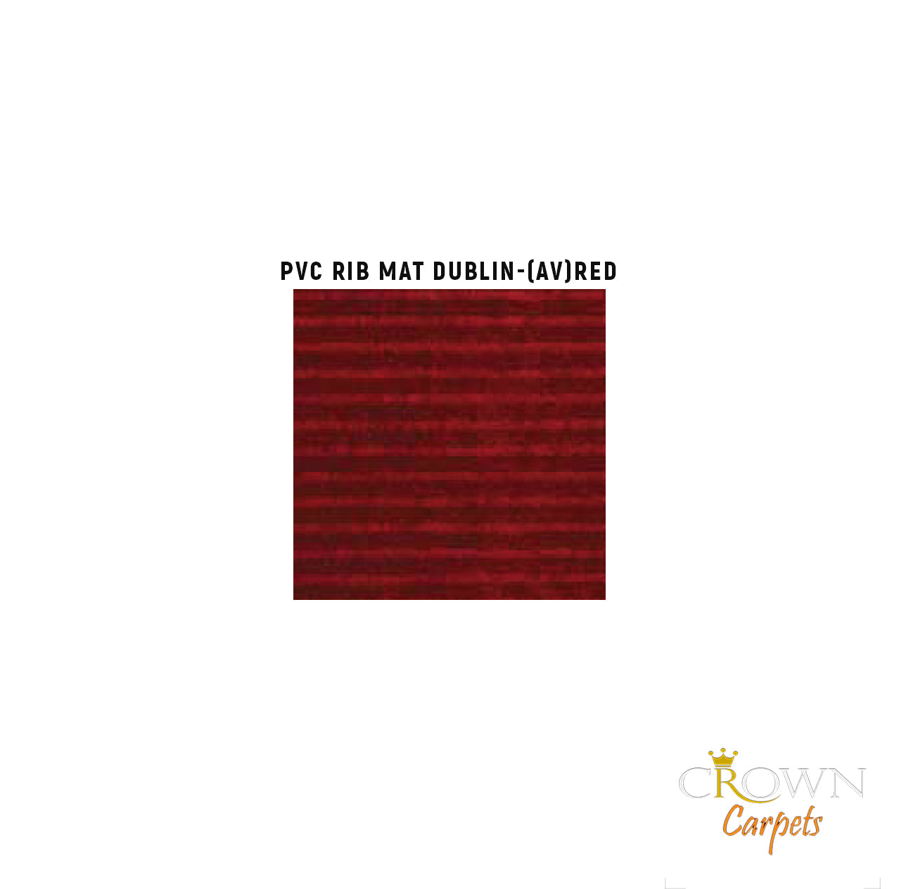 PVC RIB MAT DUBLIN W2W (AV)