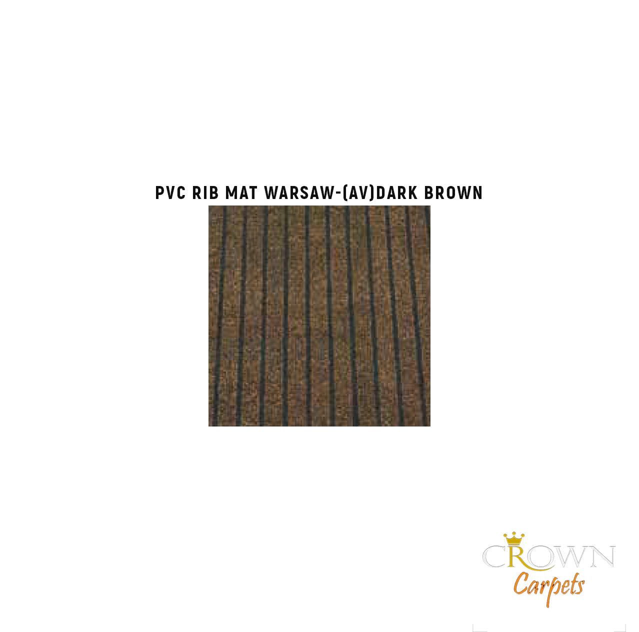 PVC RIB MAT WARSAW W2W (AV)