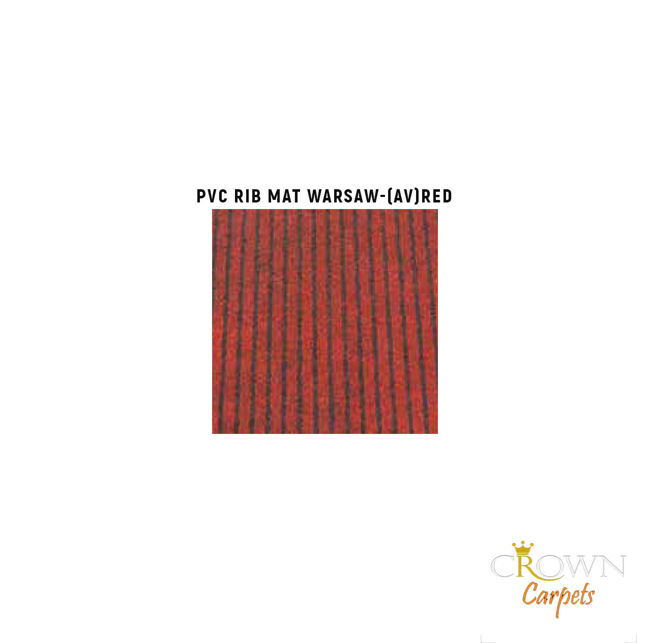PVC RIB MAT WARSAW W2W (AV)