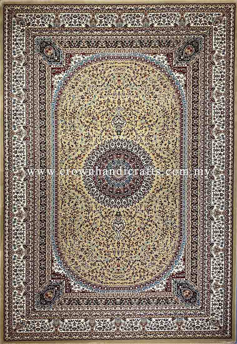 Authentic Persian Rug Iran Carpet Wool Feel High End Quality Hand Look Man Made Persian Carpets for Living Room | Ashrafi Raz