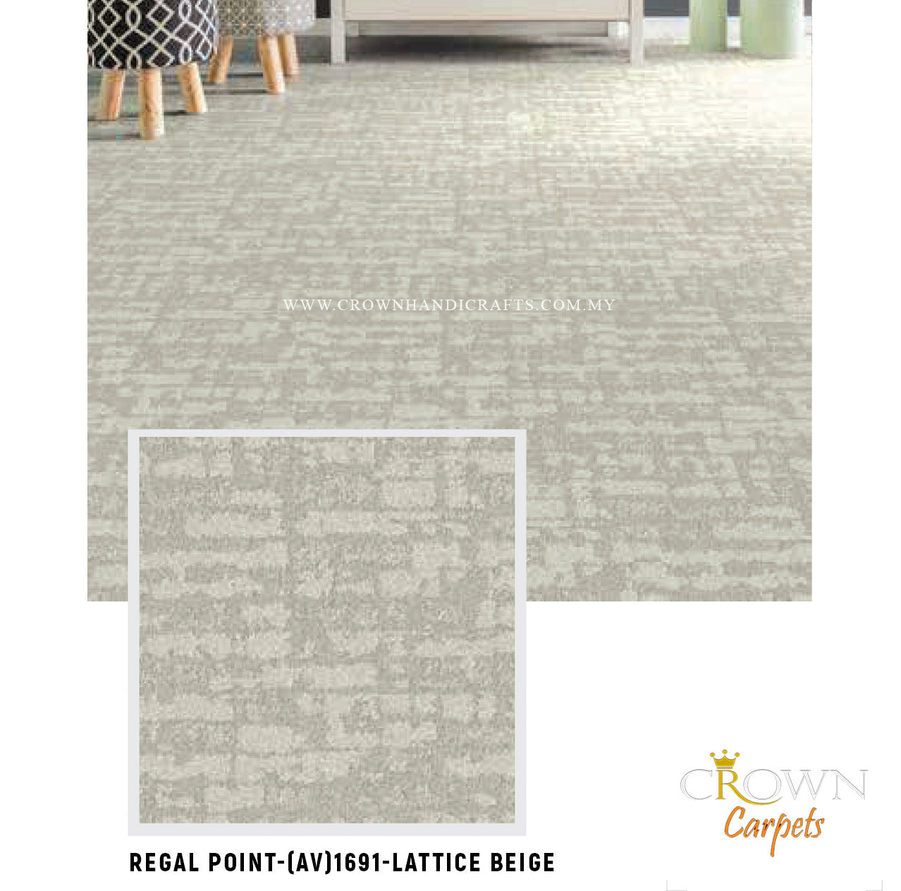 Incredible Soft and Durable Carpet in Malaysia | Regal Point (AV) Wall To Wall Carpet