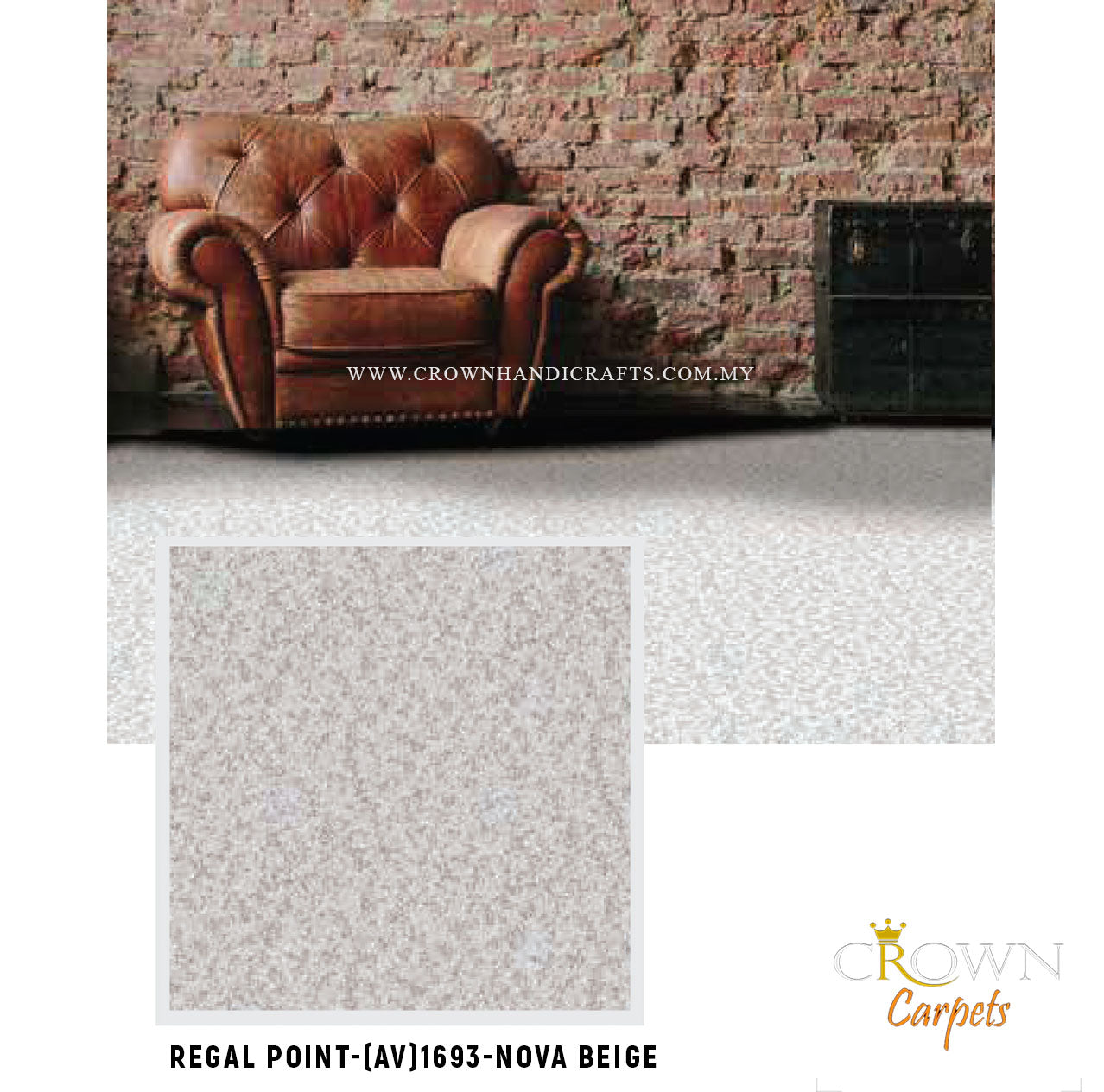 Incredible Soft and Durable Carpet in Malaysia | Regal Point (AV) Wall To Wall Carpet