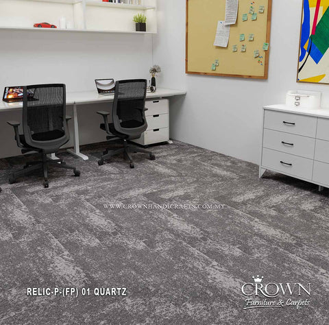 Office Interior Carpet Tiles – Modern Modular Floor Design | Relic-Modulo (FP)