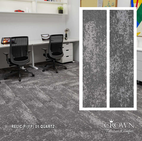 Office Interior Carpet Tiles – Modern Modular Floor Design | Relic-Modulo (FP)