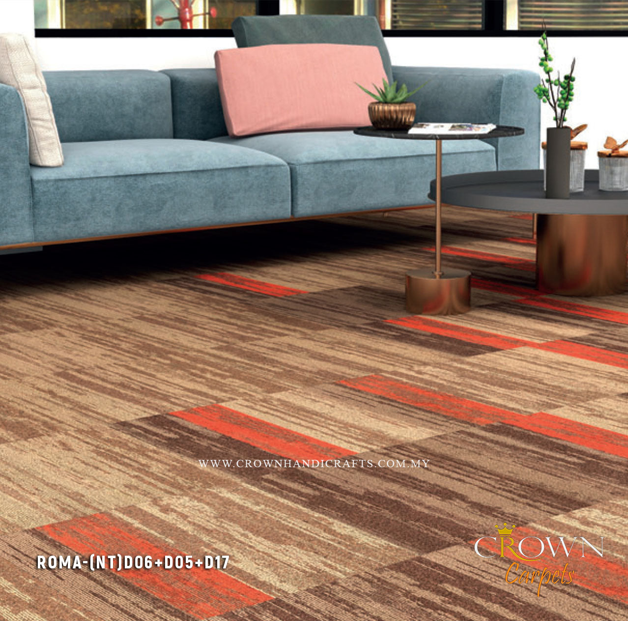 Practical Office Floor Carpet | Roma (NT)