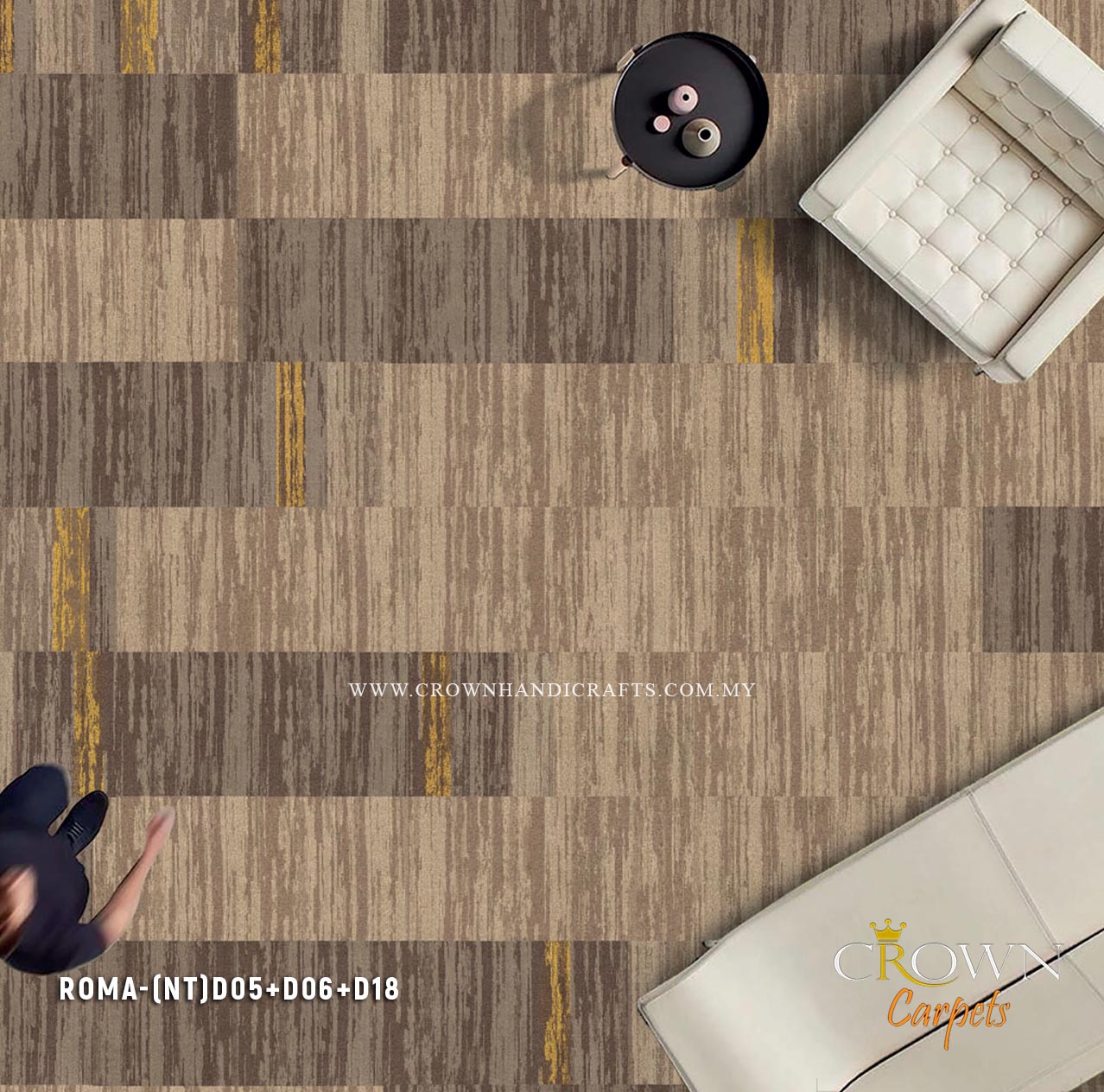 Practical Office Floor Carpet | Roma (NT)