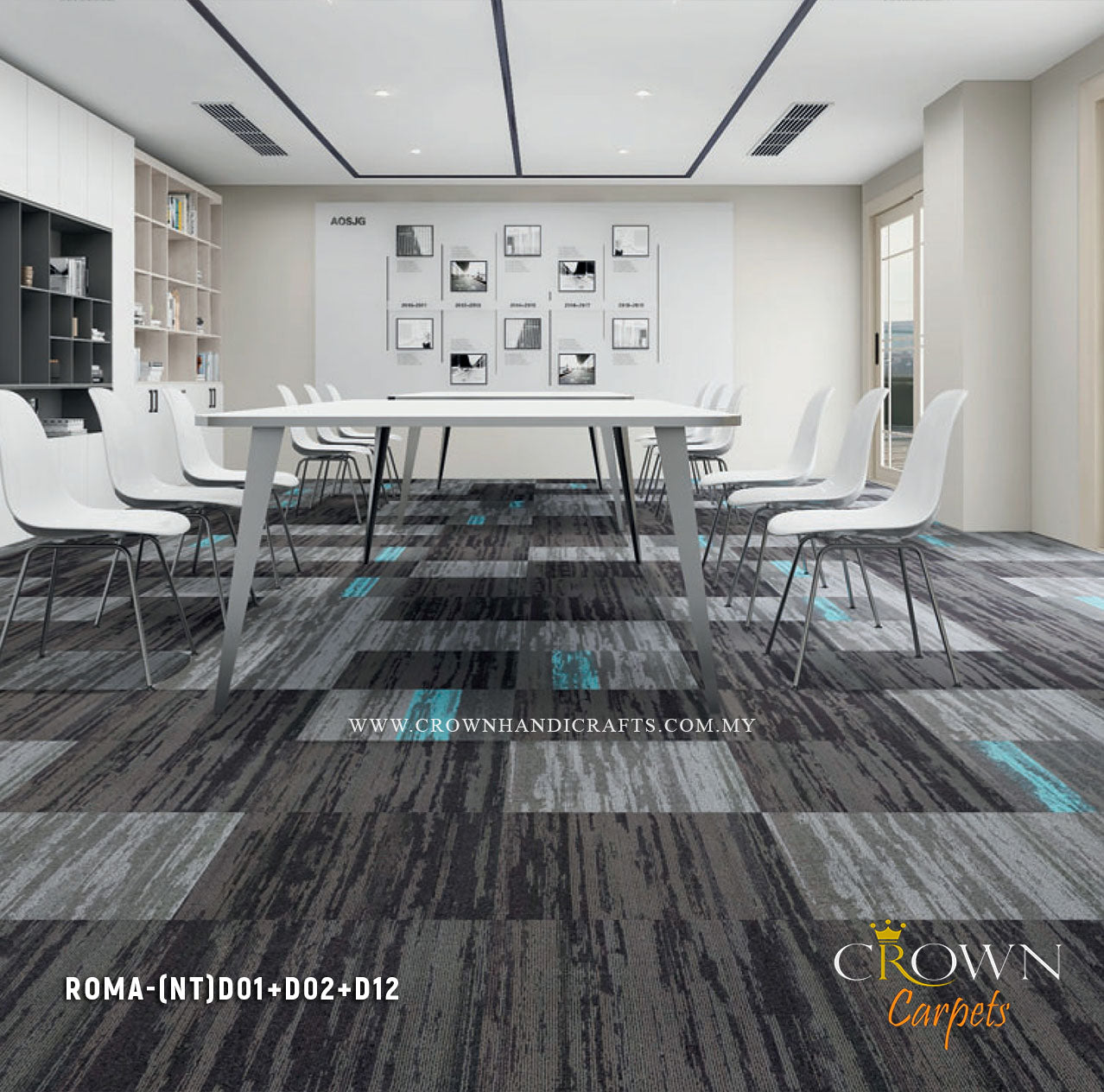Practical Office Floor Carpet | Roma (NT)