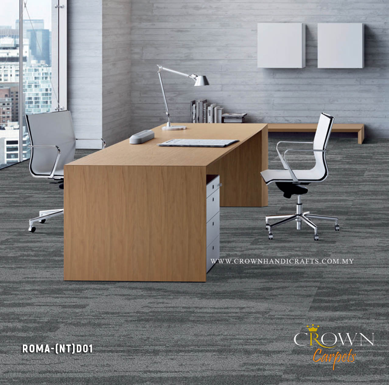 Practical Office Floor Carpet | Roma (NT)