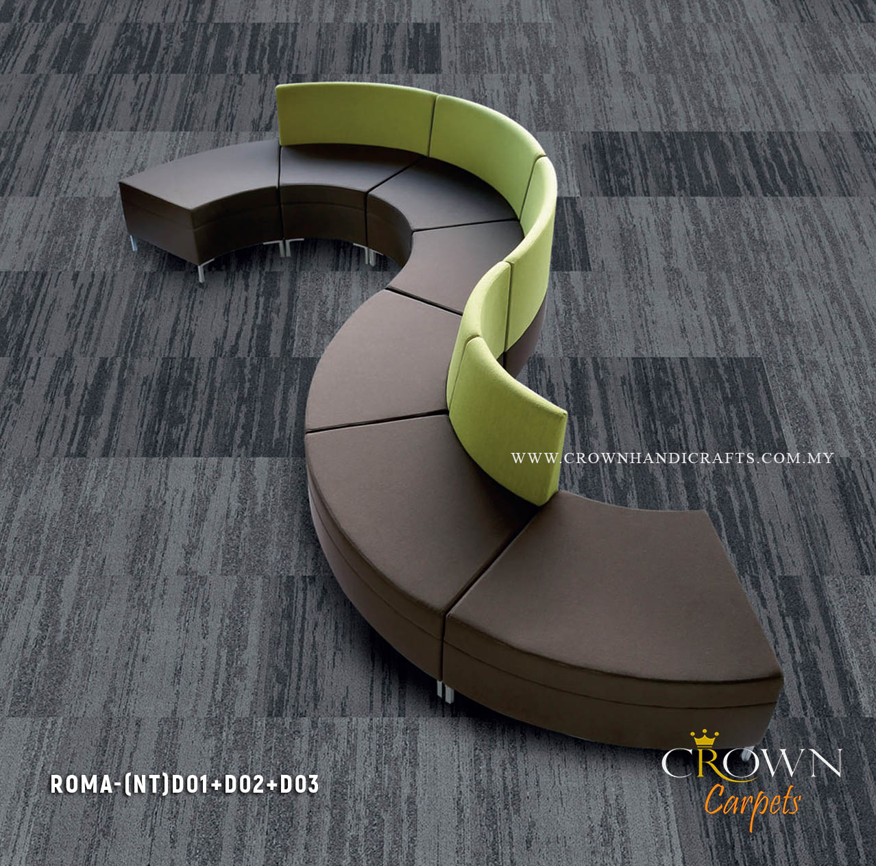 Practical Office Floor Carpet | Roma (NT)