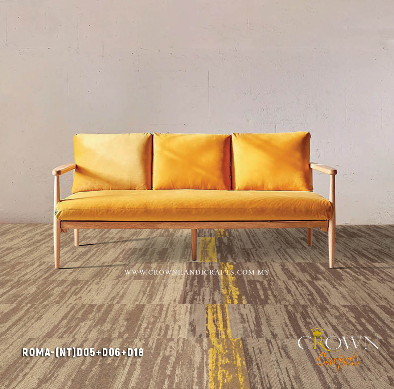 Practical Office Floor Carpet | Roma (NT)