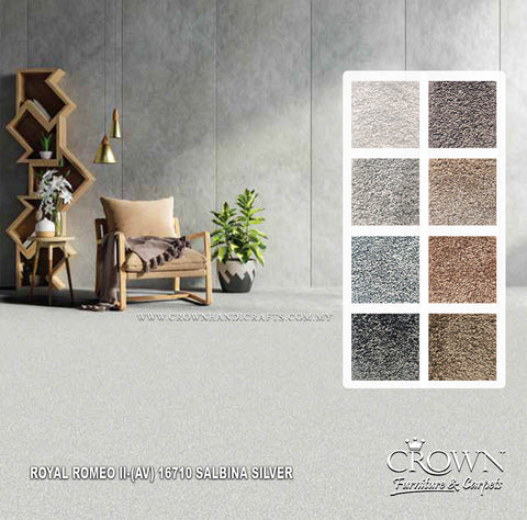 Enhance Your Space with the Sophisticated Appeal of Premium Plain Carpets | Royal Romeo II (AV) Wall To Wall Carpet