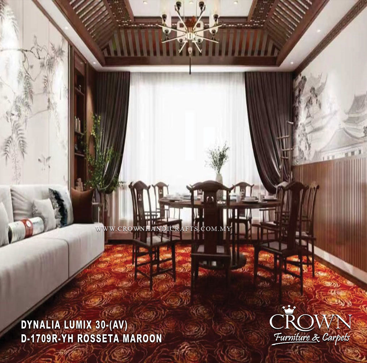 A Statement of Timeless Elegance with Beautiful High Quality Carpets | Dynalia Lumix 30 (AV) Wall To Wall