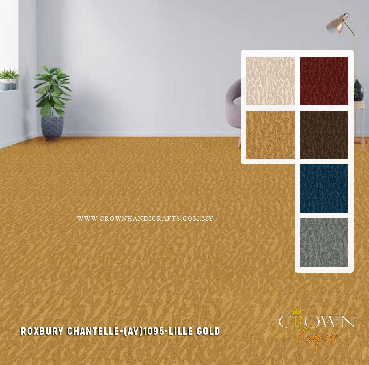 Shop Exclusive Carpets Residential & Commercial | Roxbury Chantelle (AV) Wall To Wall Carpet
