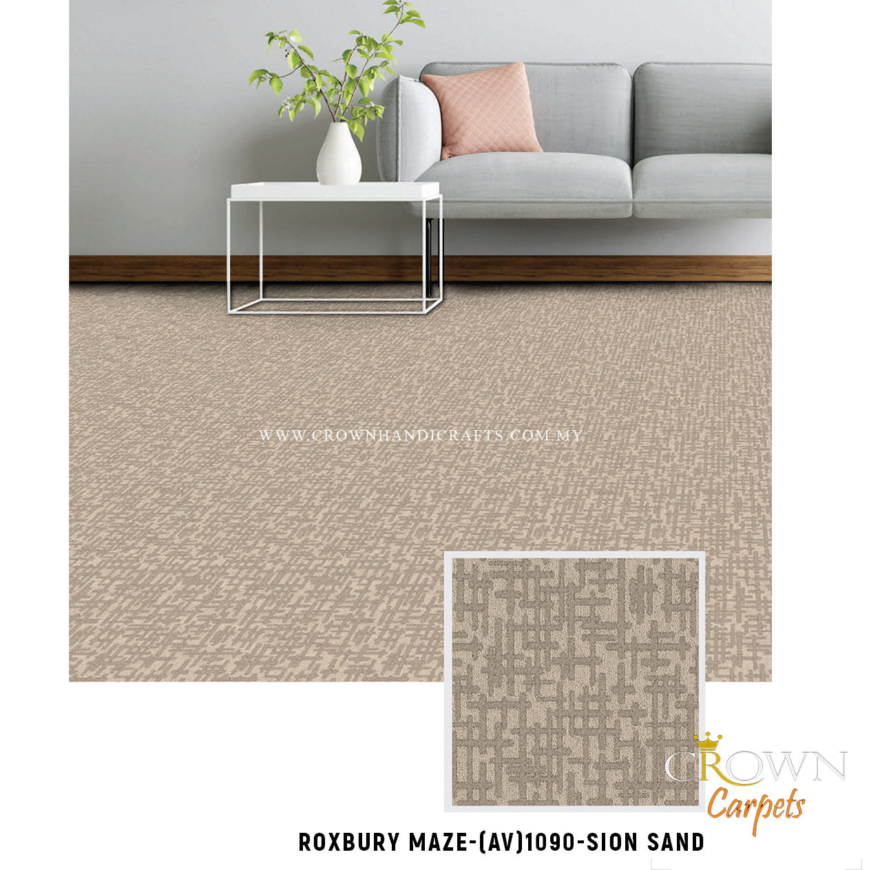 Hotel Carpets Wall to Wall | Roxbury Maze (AV) Wall To Wall Carpet