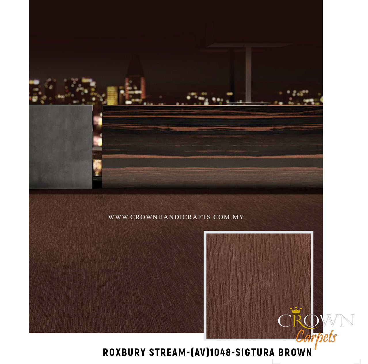 High end Premium Carpets for Residential | Roxbury Stream (AV) Wall To Wall Carpet