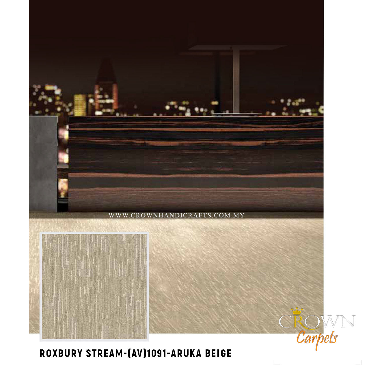 High end Premium Carpets for Residential | Roxbury Stream (AV) Wall To Wall Carpet