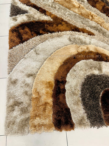 You’ll Fall in Love With Soft Stunning Modern Shaggy Rugs with a Luxurious Touch | Royal Shaggy Wave (185X260CM)