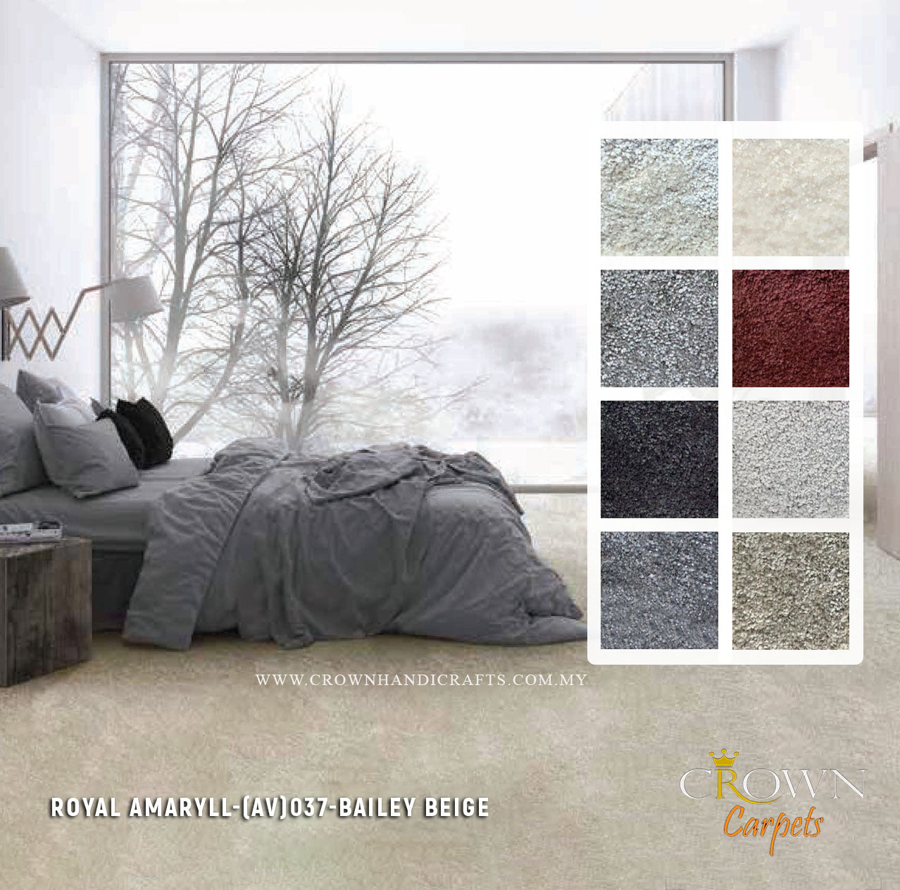 High Quality Bedroom Carpets | Royal Amaryl (AV) Wall To Wall Carpet
