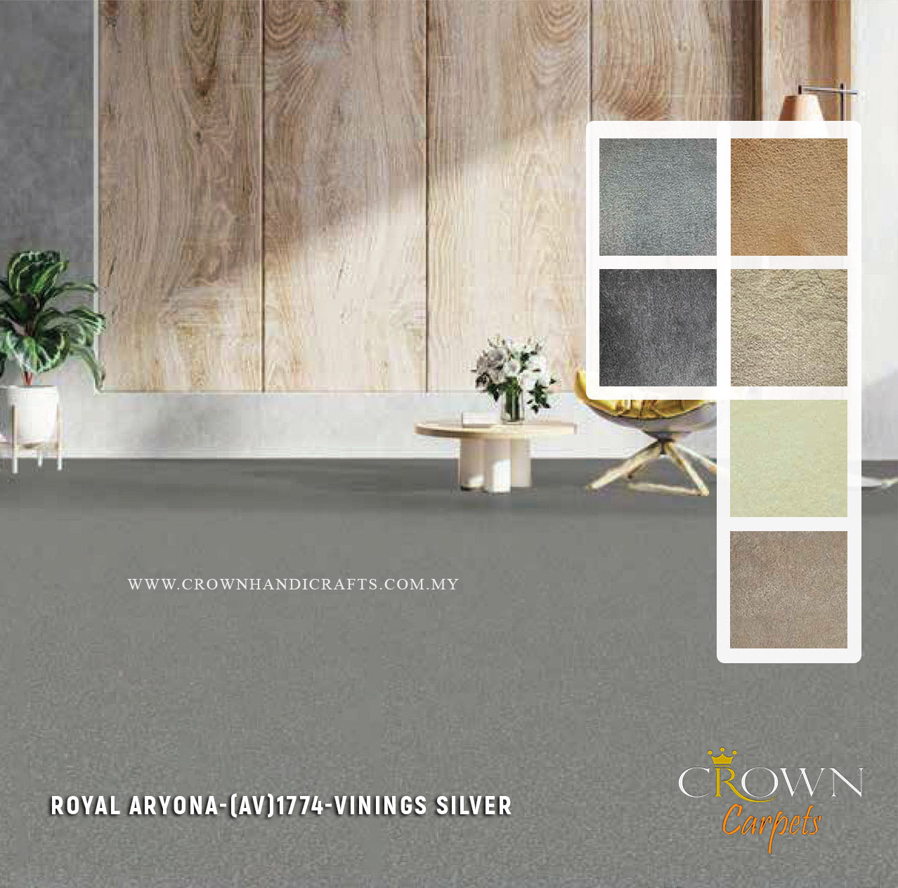 Explore Luxury Range Carpets for your home and lounge | Royal Aryona (AV) Wall To Wall Carpet