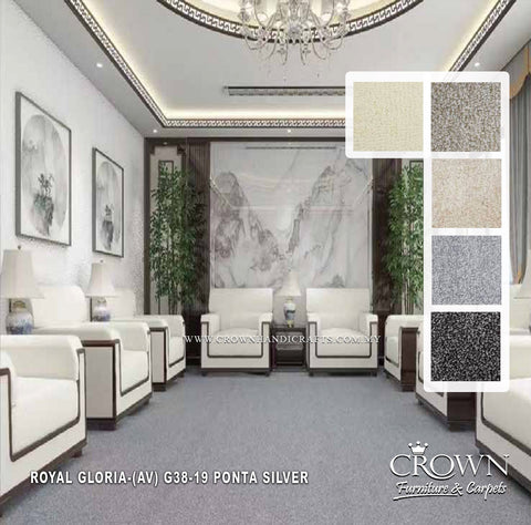 Add a Touch of Luxury and Character with Premium Plain Carpet | Royal Gloria (AV) Wall To Wall Carpet