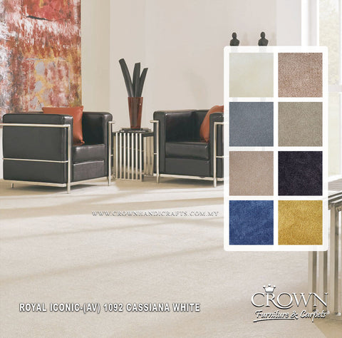 Bring Classic Luxury and Elegant Detail into Your Interior with Plain Carpets | Royal Iconic (AV) Wall To Wall Carpet