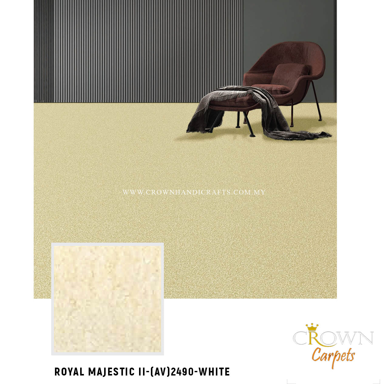 High end Premium Carpets for Residential | Royal Majestic II (AV) Wall To Wall Carpet