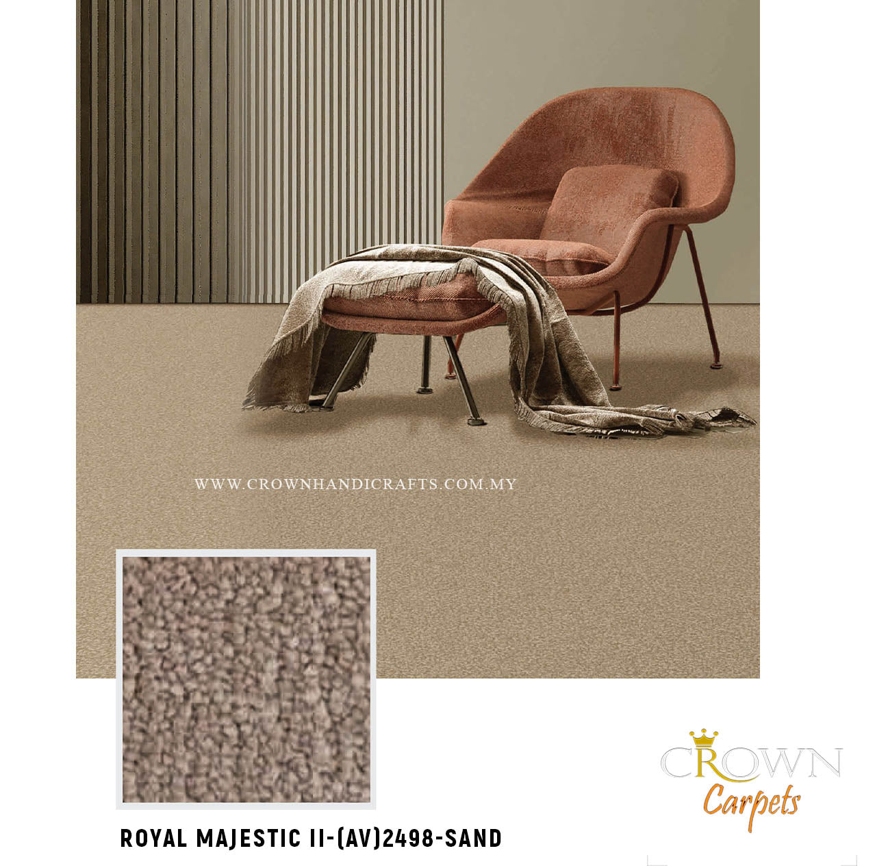 High end Premium Carpets for Residential | Royal Majestic II (AV) Wall To Wall Carpet