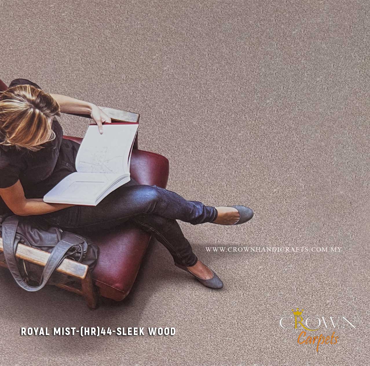 Premium Range of Broadloom Carpets in Malaysia | Royal Mist (HR) Wall To Wall Carpet
