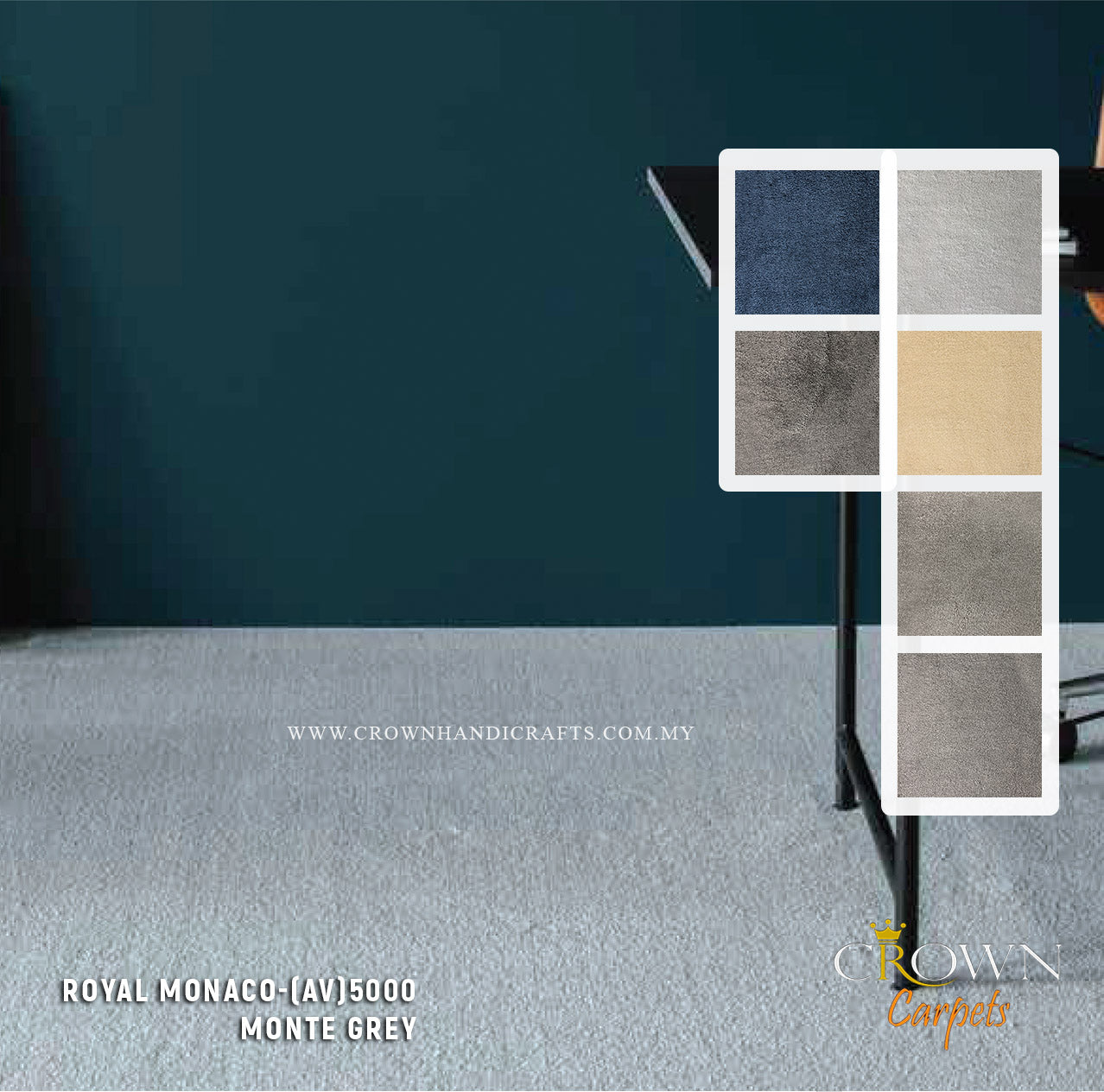 Guaranteed High Quality Carpets Exclusive Range | Royal Monaco (AV) Wall To Wall Carpet